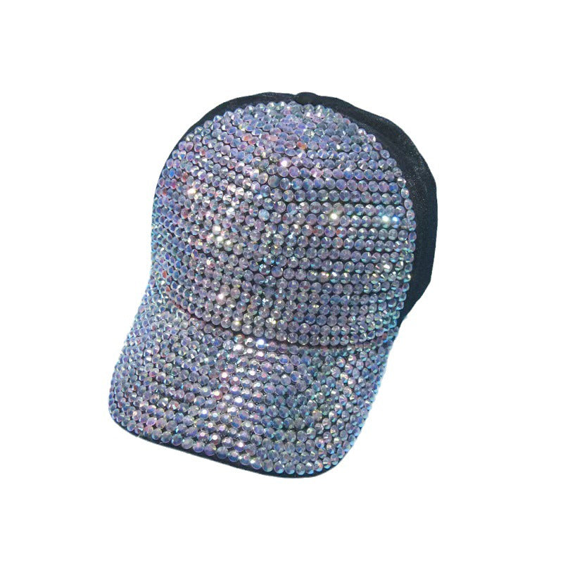 Wholesale Rhinestone Baseball Cap Glitter Diamond Hat ACC-HT-MeiJiao002
