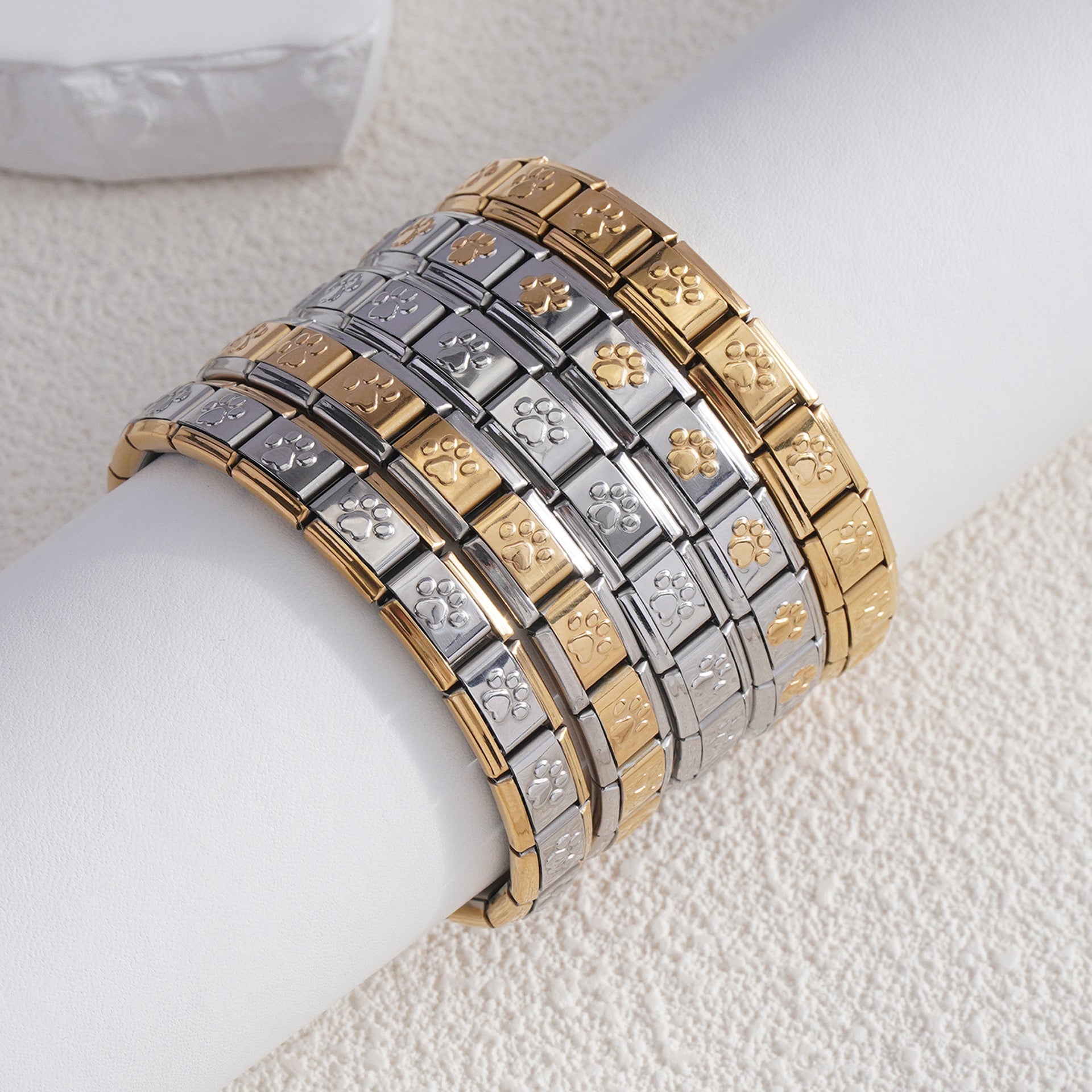 Wholesale Heart Shaped Stainless Steel DIY Modular Bracelet Fashion Accessory Great For Gift Giving And Boutique Resale