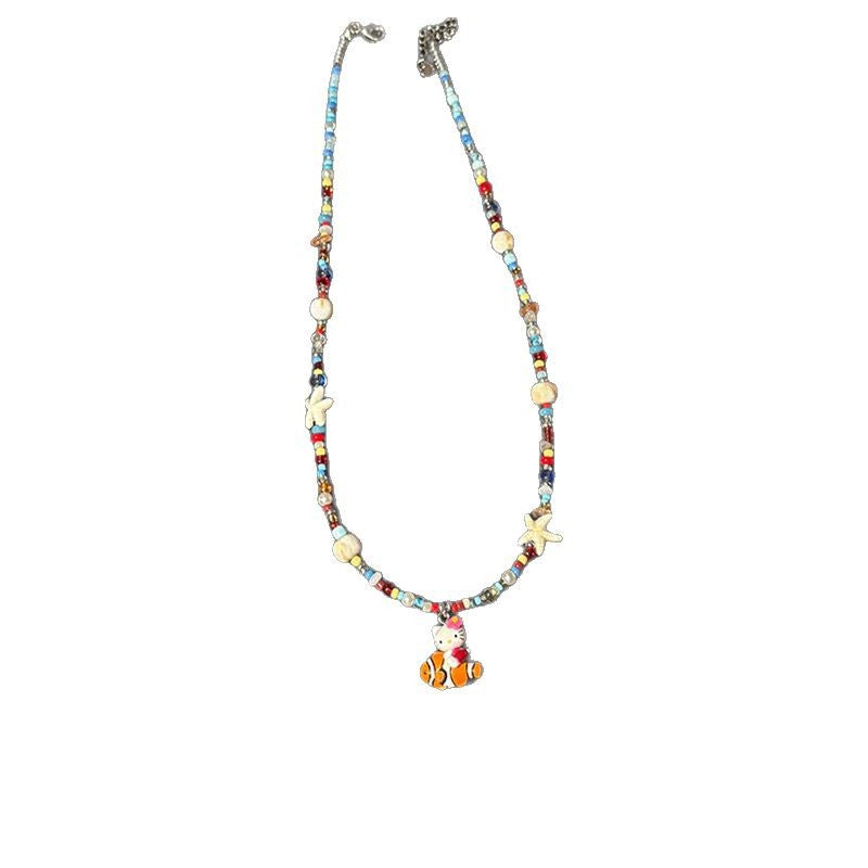 Wholesale Beaded Necklace Marine Series  Necklace