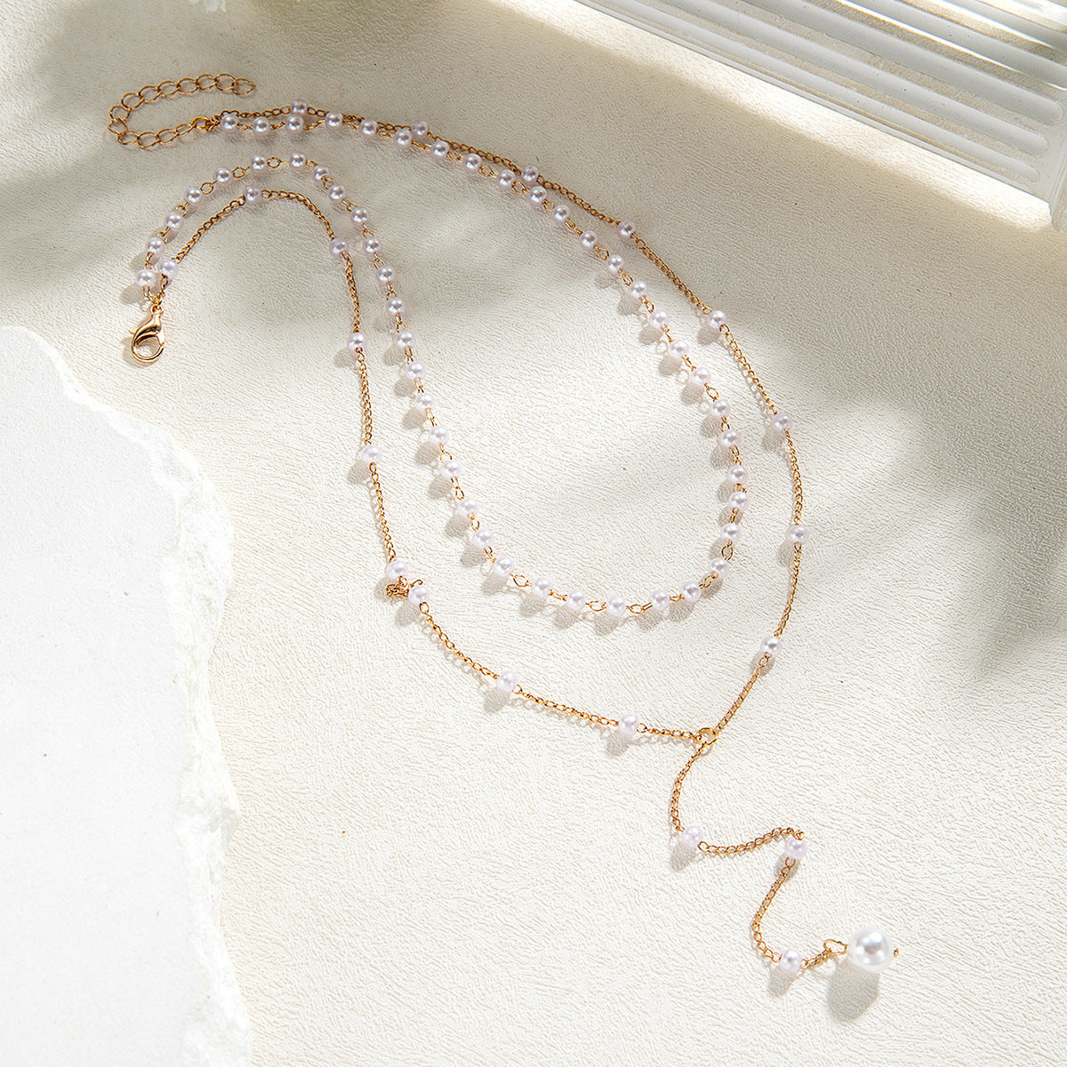 Wholesale  Pearl Necklace  Collarbone Necklace