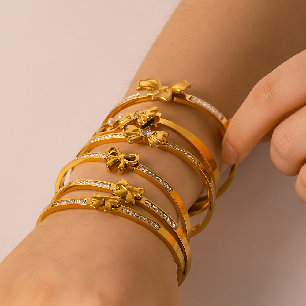 Bracelet en gros de nœud d'arc