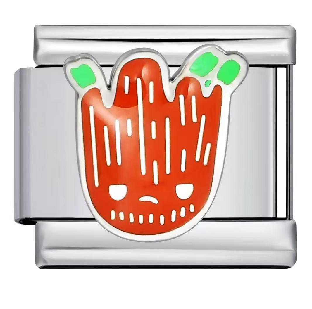 Bracelet de charme italien en gros 9 mm Éléments de héros d'épissage bricolage Bracelet composable en acier inoxydable Accvip