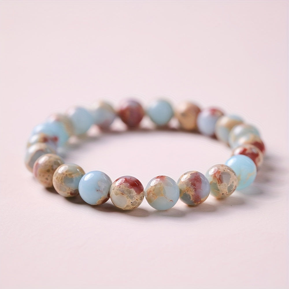 Wholesale 8mm men' s tiger eye stone beaded bracelet black stone obsidian white pine bracelet