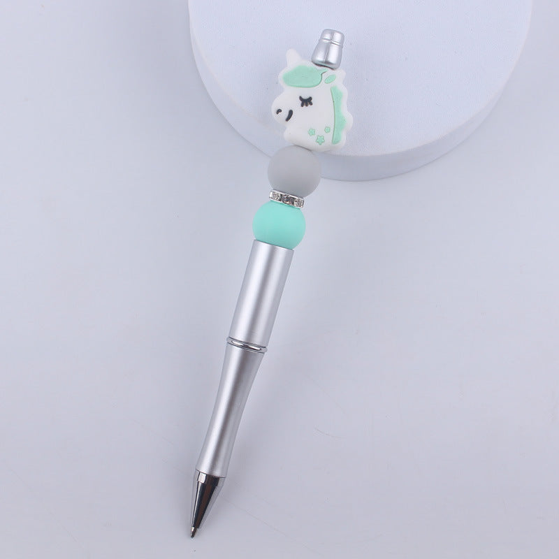 Wholesale  creative cartoon animal Kaola elephant silicone beads beaded pen