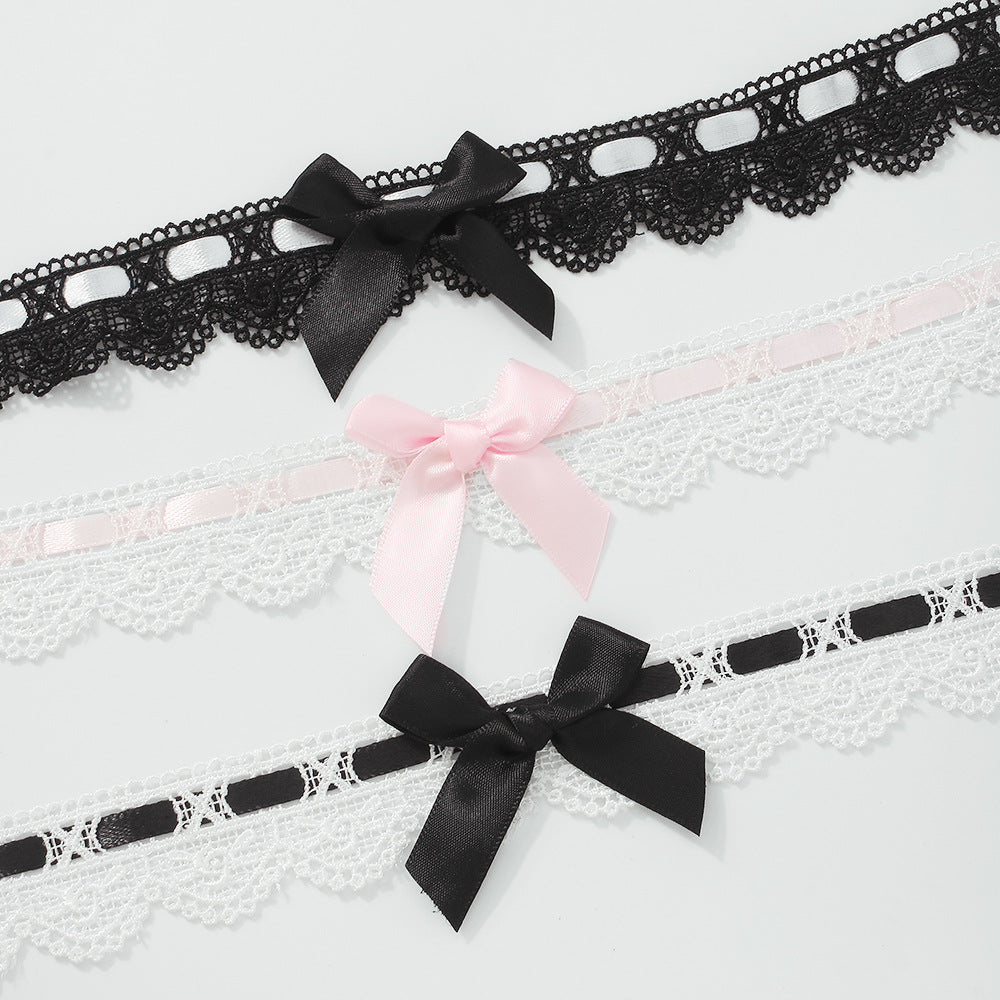 Wholesale  Bow Simple Necklace Creative Necklace Chain