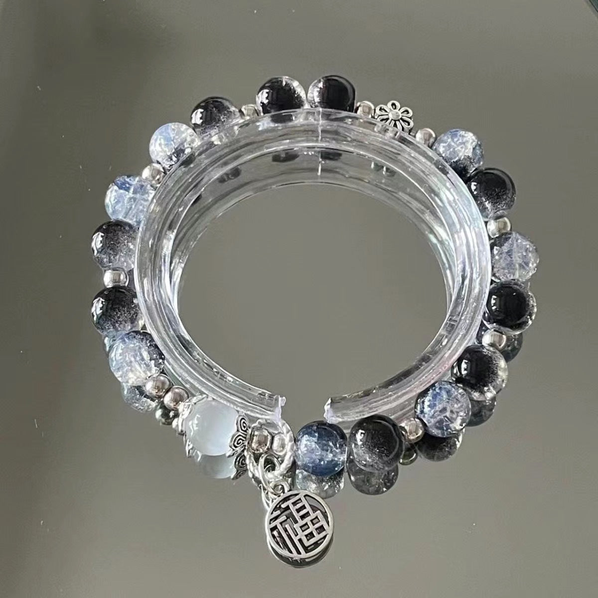 Wholesale Handmade Glass Beaded Bracelet Trendy Unisex Jewelry Accessory Gift