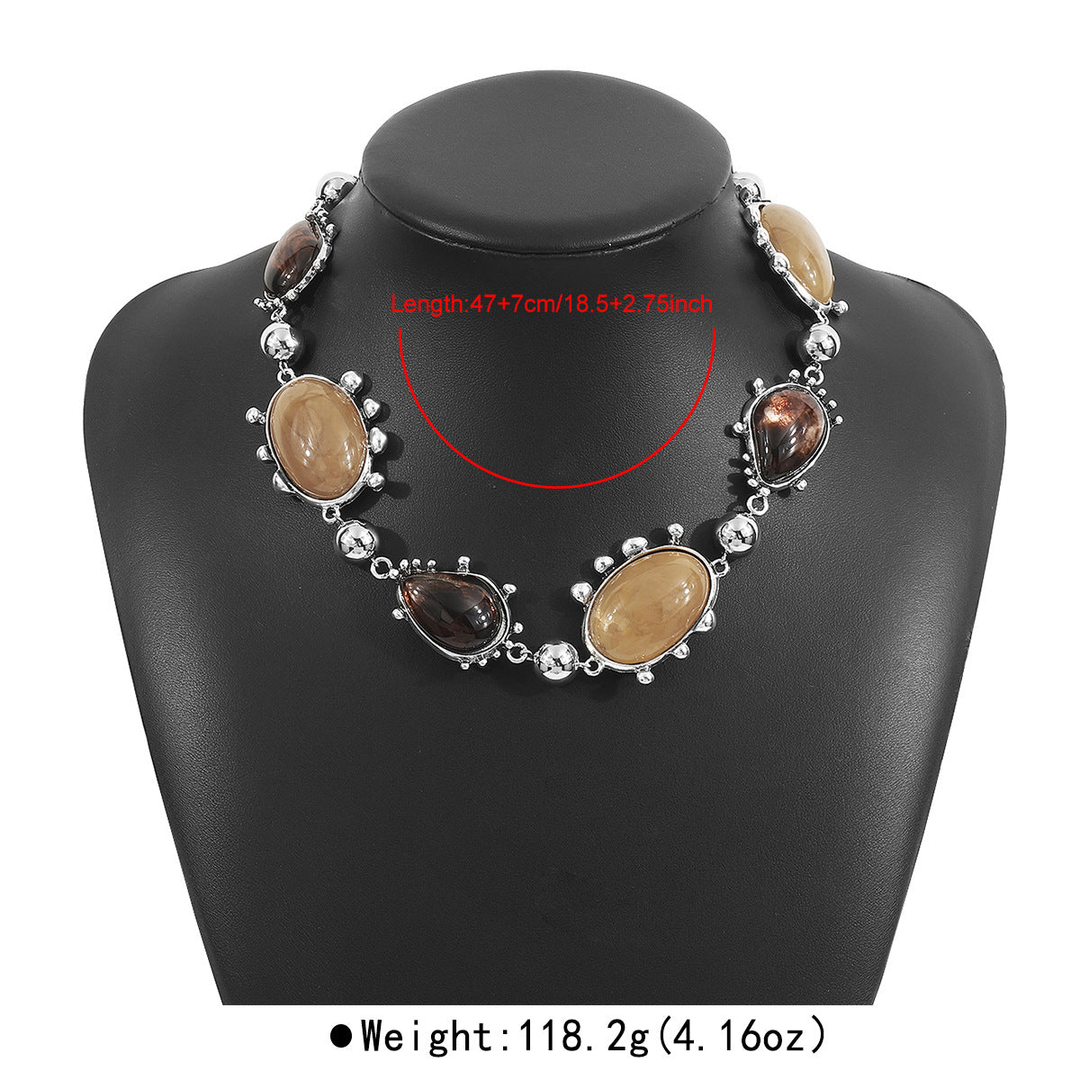 Wholesale Geometric Resin Pendant Alloy Earrings