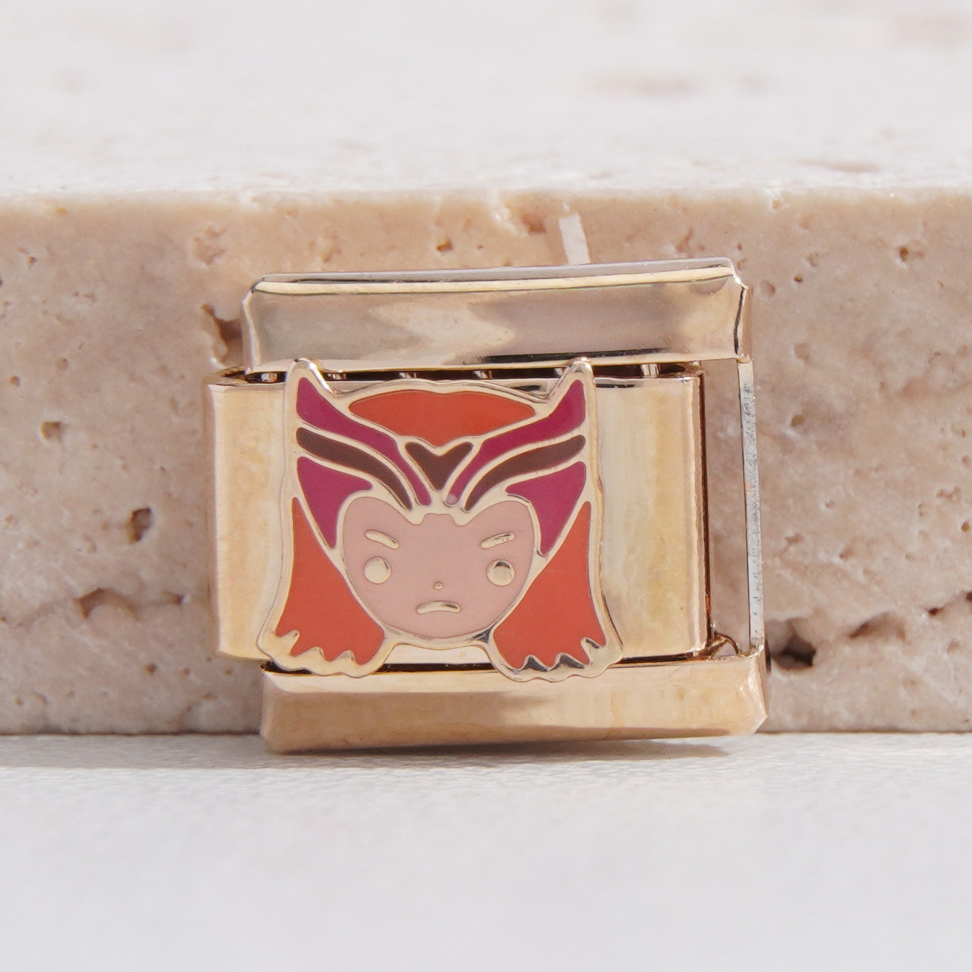 Wholesale Italian Charm Bracelet 9mm DIY Splicing Creative Pattern Stainless Steel Composable Bracelet