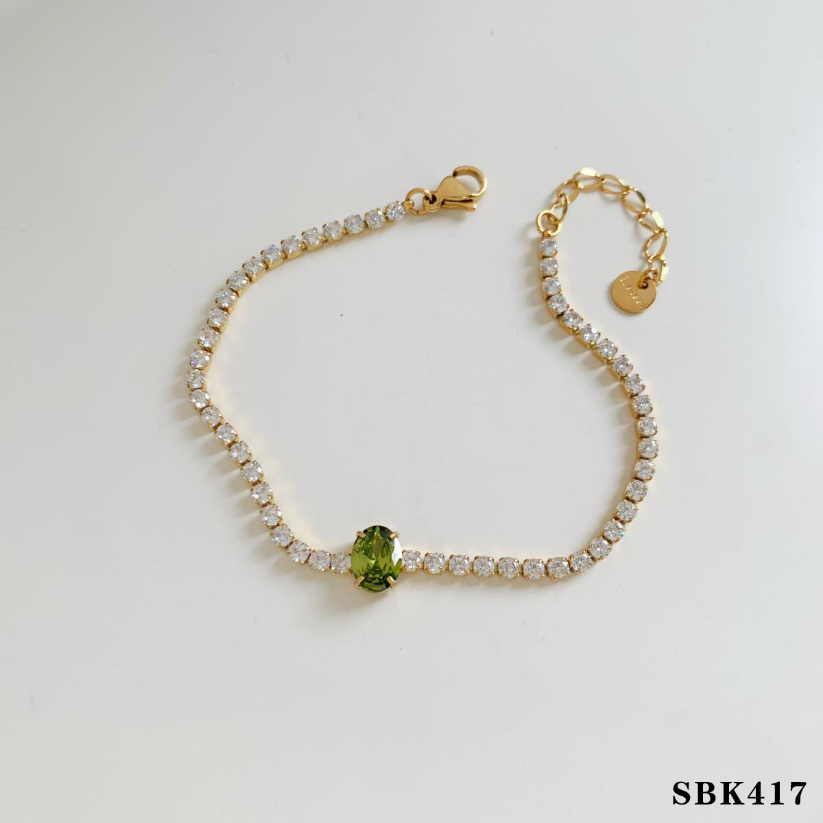 Großhandel mehrschichtiges Armbandanzug Edelstahl Eingelegtes Zirkonarmband