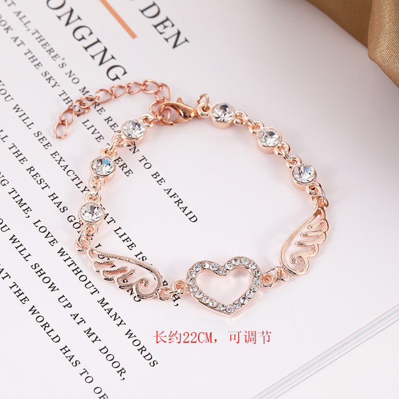 Wholesale Skull Love Valentine's Day Gift Bracelet