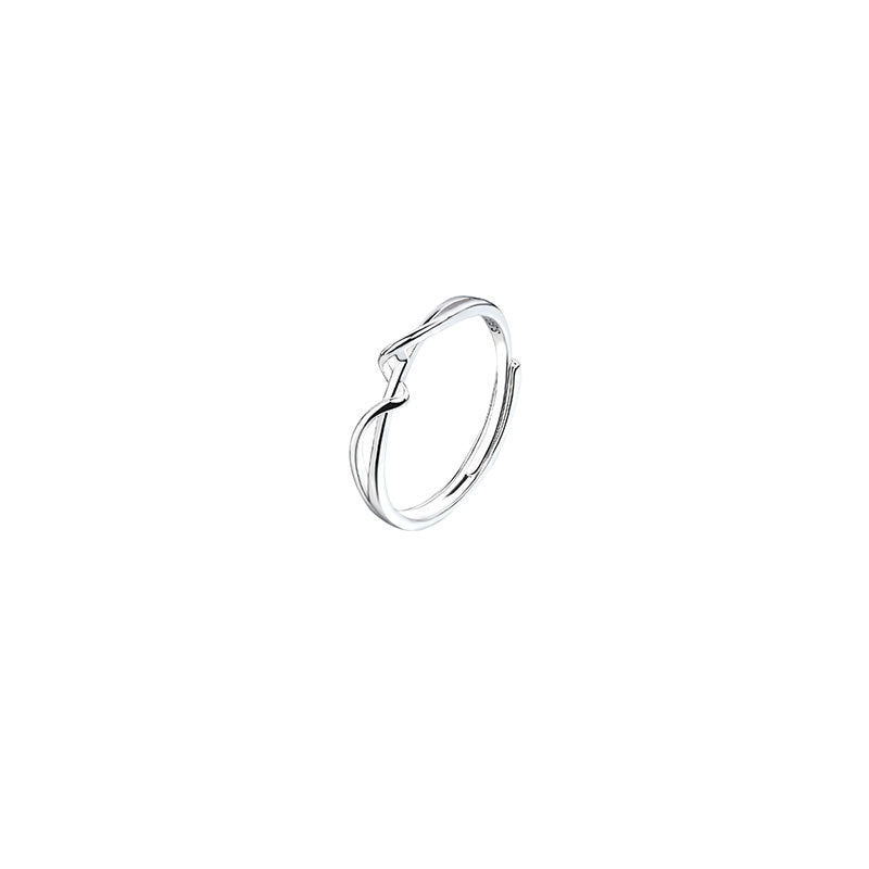 Wholesale 925 silver ring female open ring