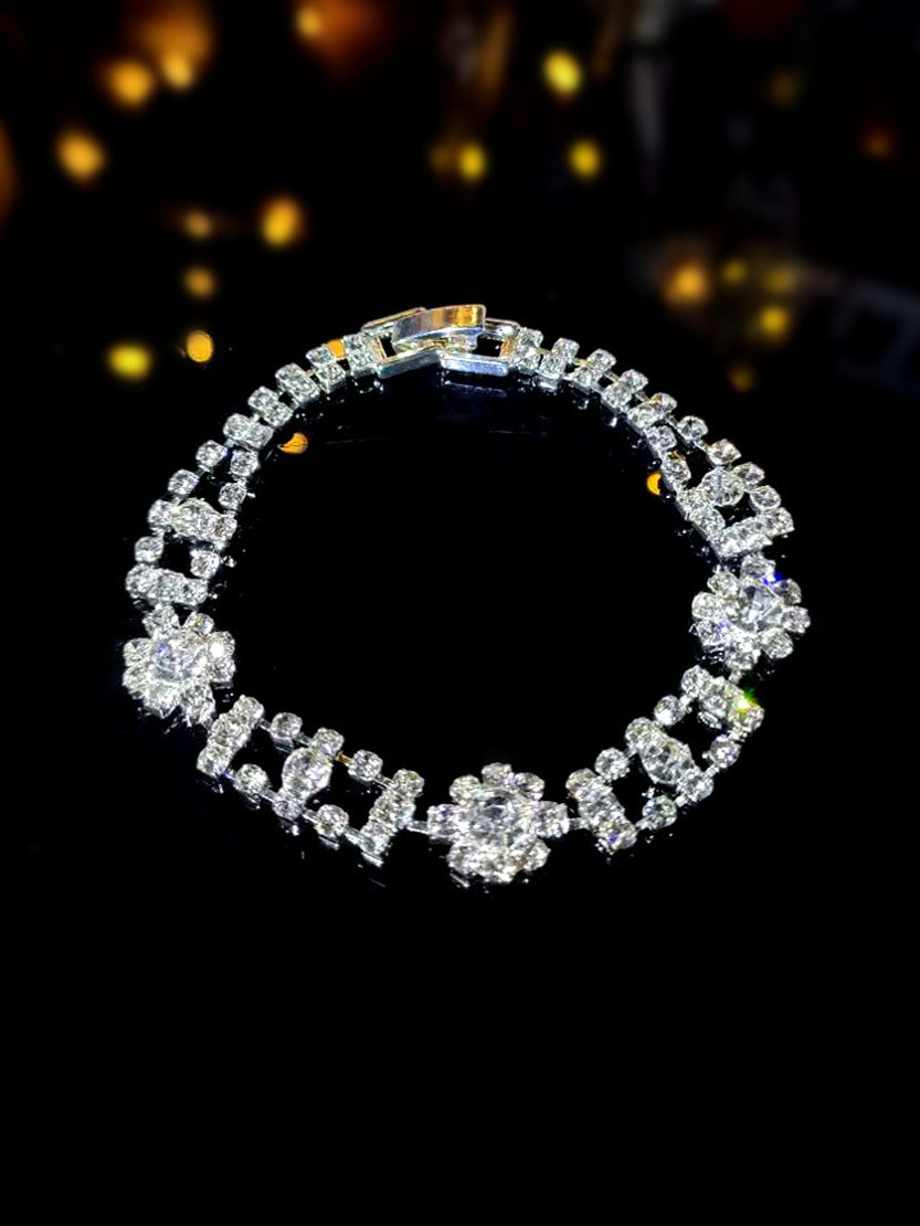 Wholesale  super flash full diamond bracelet