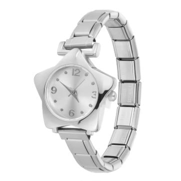 Wholesale Colorful five-pointed star stainless steel watch band