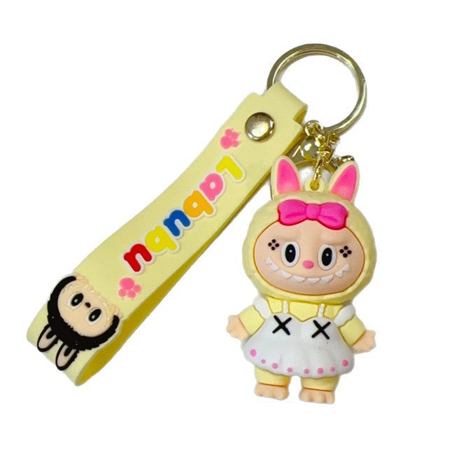 Wholesale Cute cartoon silicone keychain