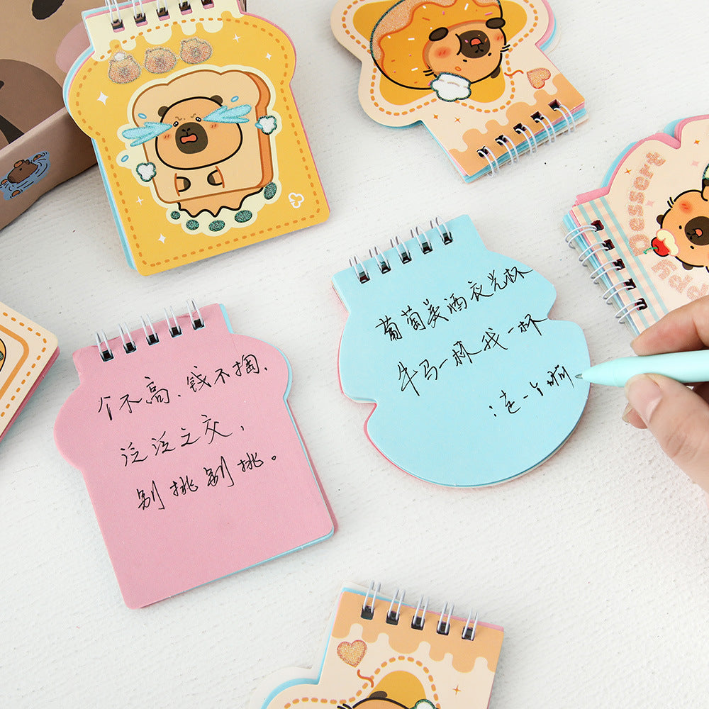Wholesale 4pcs Back to School Cute cartoon mini notebook