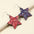 Wholesale  Independence Day US Flag Printing Stars Wooden Personalized Earrings