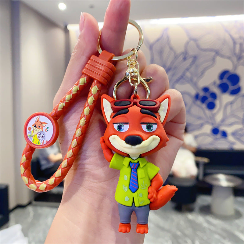 Wholesale Cartoon Cute Anime Silicone Keychains ACC-KC-Kelan013