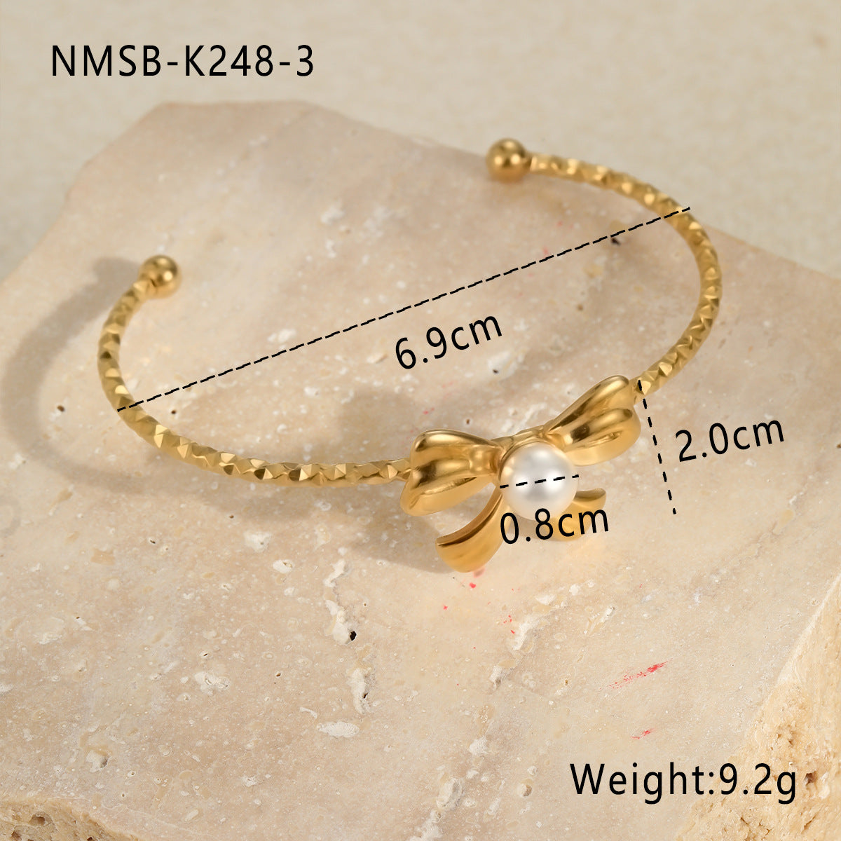 Wholesale  stainless steel bracelet  18K plated gold jewelry