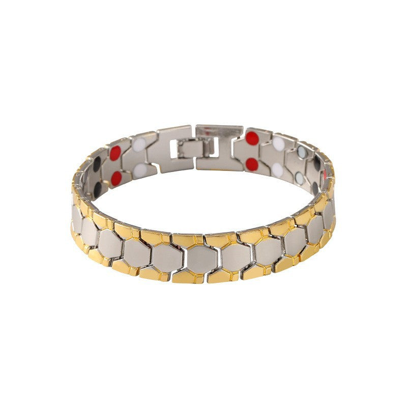 Wholesale Four-In-One Hexagonal Magnetic Bracelet