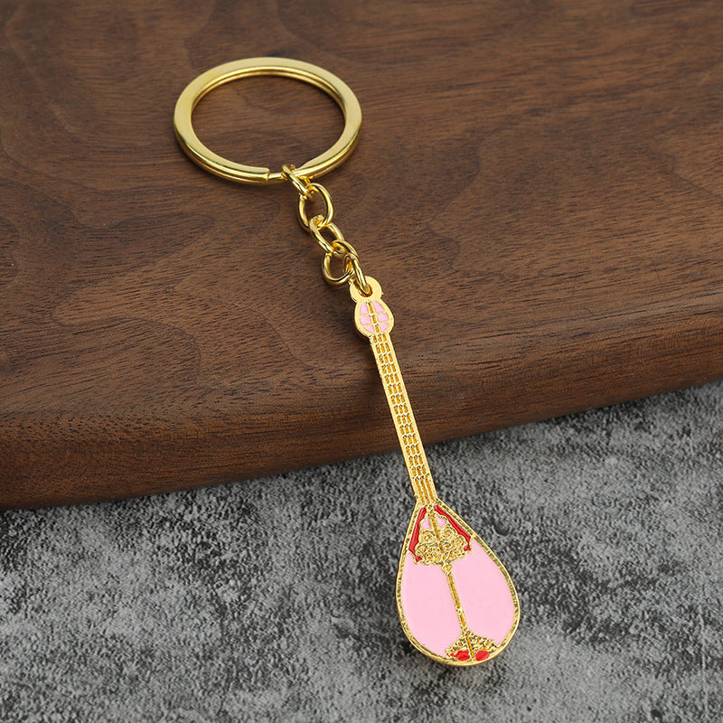 Wholesale Color Alloy Dongbula Keychain