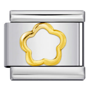 Wholesale Italian Charm Bracelet 9mm DIY Splicing Removable Gold and Silver Stainless Steel Composable Bracelet