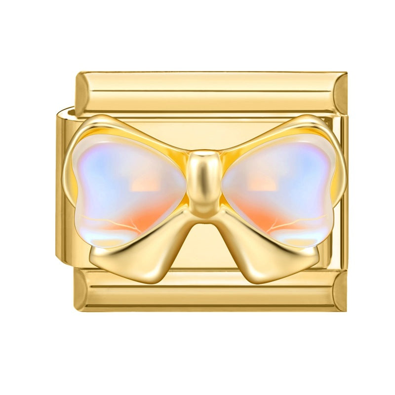 Wholesale Italian Charm Bracelet 9mm DIY Splicing Cute Creative Stainless Steel Composable Bracelet