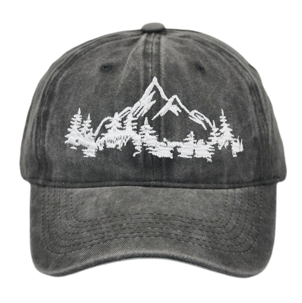 Wholesale Embroidered Mountain Forest Baseball Cap Peaked Cap ACC-HT-PeiNi002