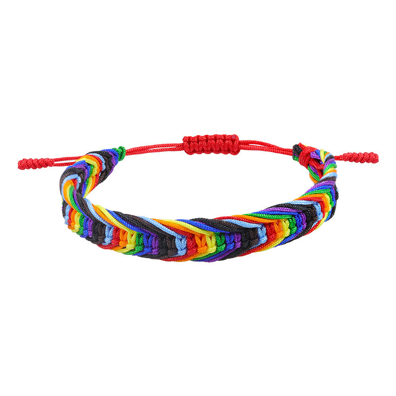 Wholesale Bohemian Style Colorful Woven Bracelets