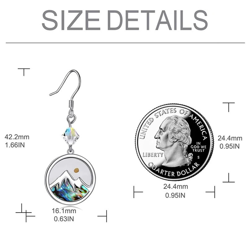 Wholesale Stainless Steel Earrings Hill Shell Mustard Seed Earrings ACC-ES-MS014