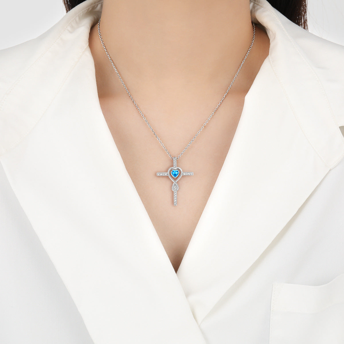 Wholesale Love Cross Necklace