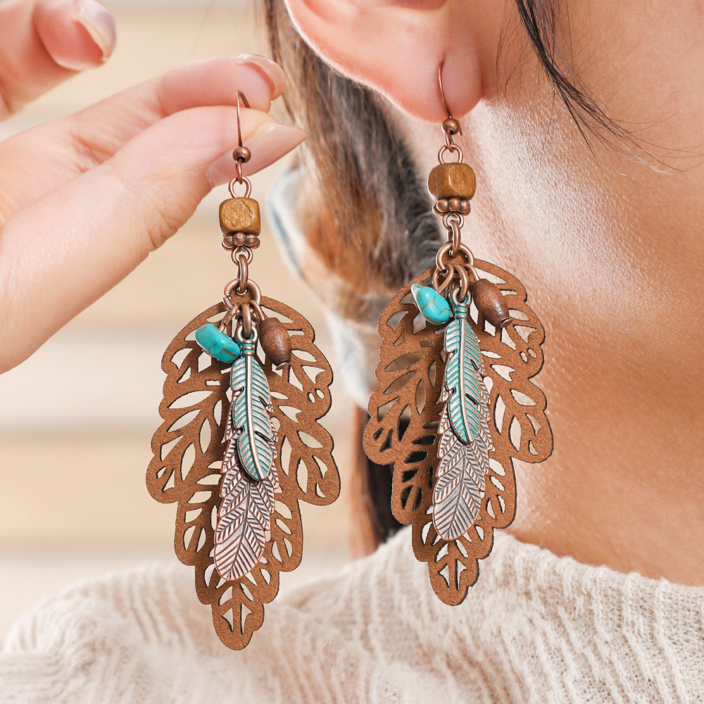 Wholesale Bohemian Retro Earring Set - Mix and Match Party Wear Jewelry Accessory