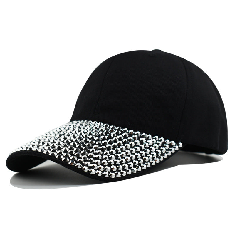 Wholesale personality diamond baseball cap diamond cap