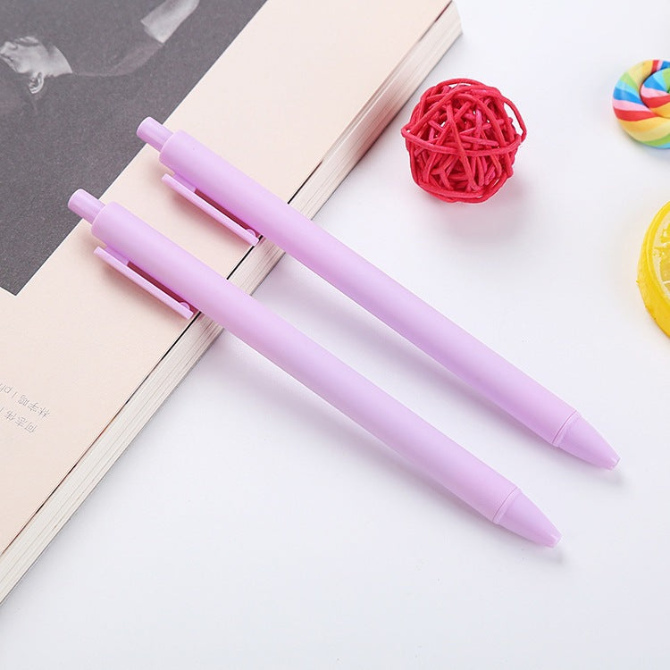 Wholesale Macaron gel pen black push color pen