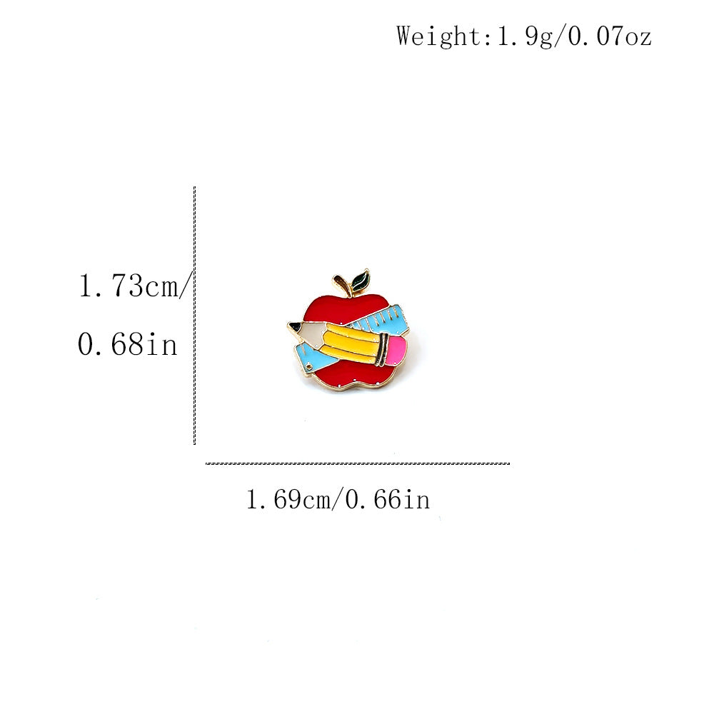 Wholesale 5pcs School Graduation Season  Fun Letter  Badge Back to School Brooch