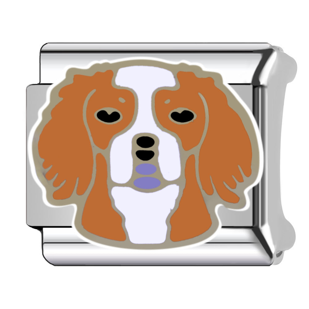 Wholesale  Italian Charm Bracelet 9mm DIY pet dogs Creative Stainless Steel Composable Bracelet