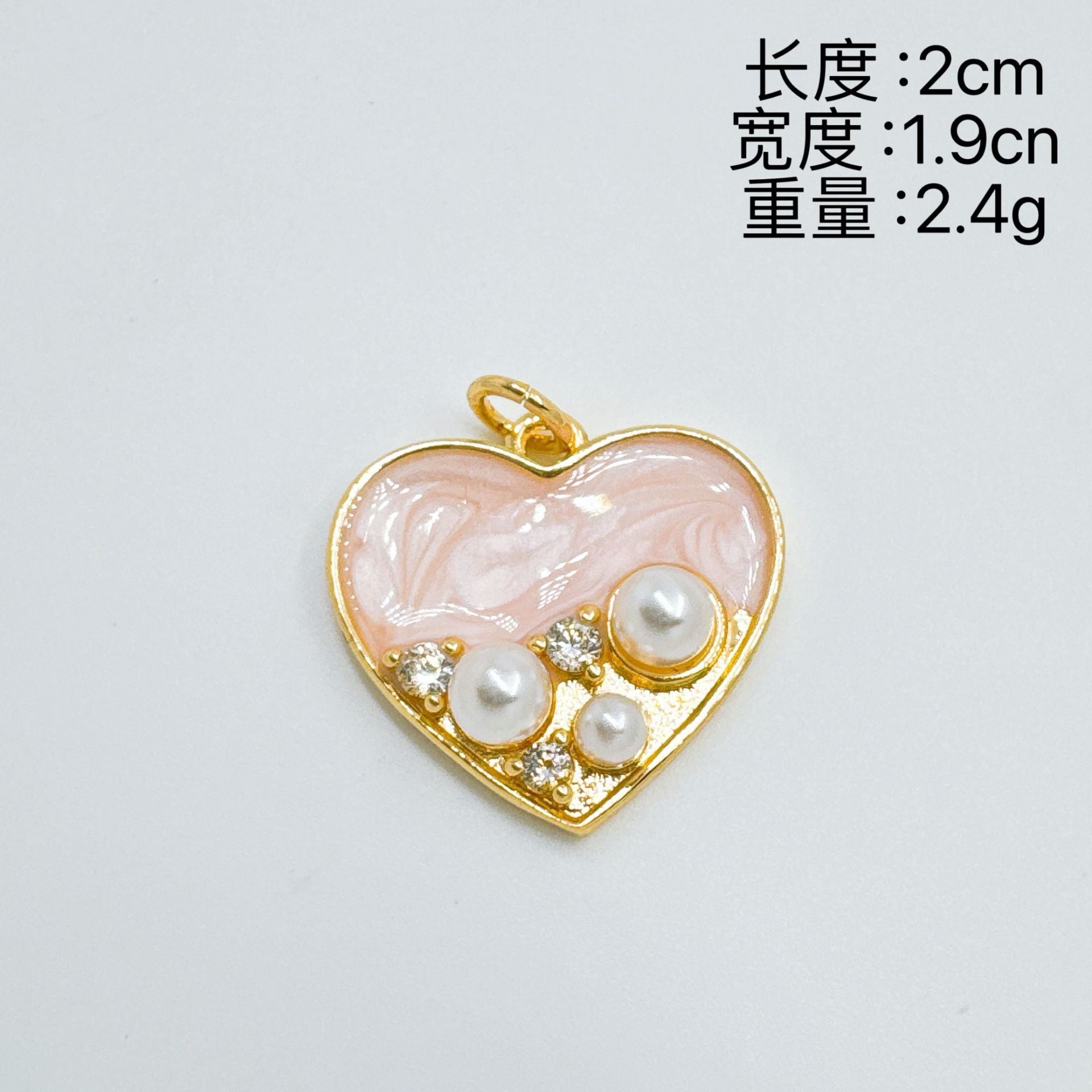 Wholesale Sweet Cool Heart Pendant Necklace Gold Plated Jewelry Accessory Gift