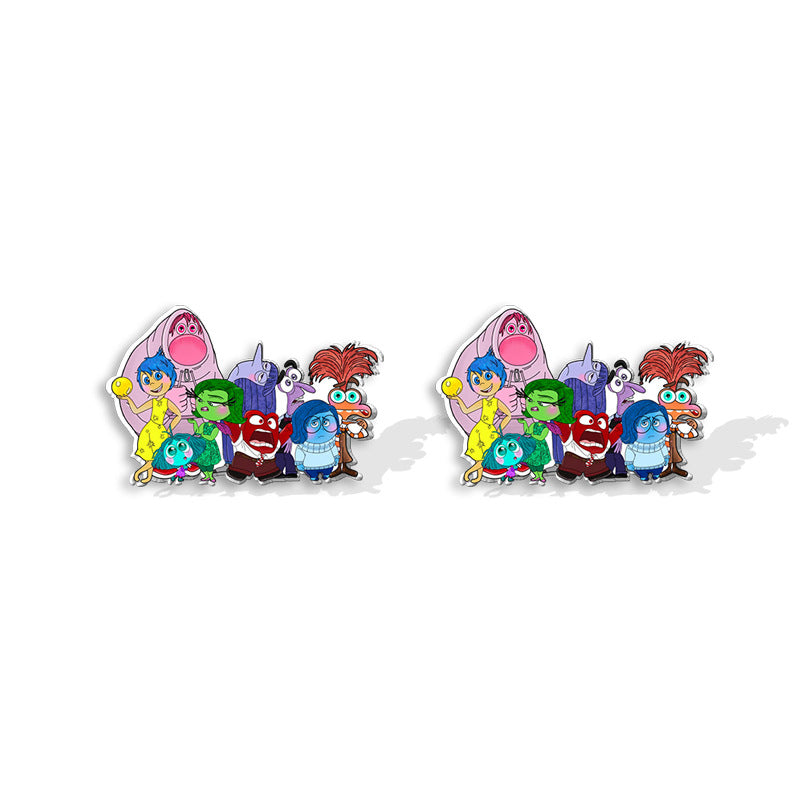 Wholesale Cartoon Cute Acrylic Earrings ACCVIP-ES-XiangLian003