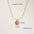Wholesale  Stainless steel Retro Redstone Series Pendant Necklace