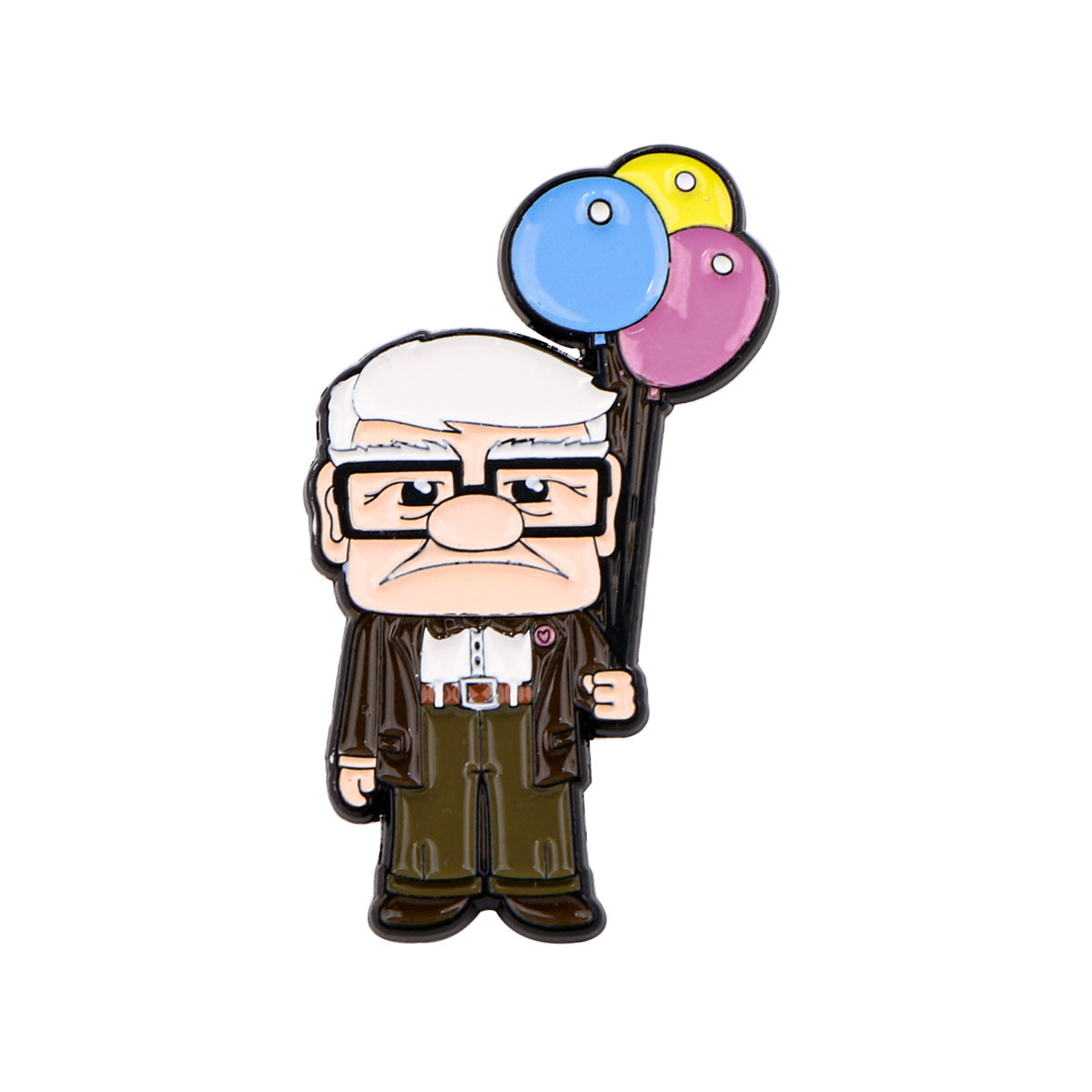 Wholesale character cartoon letter alloy brooch