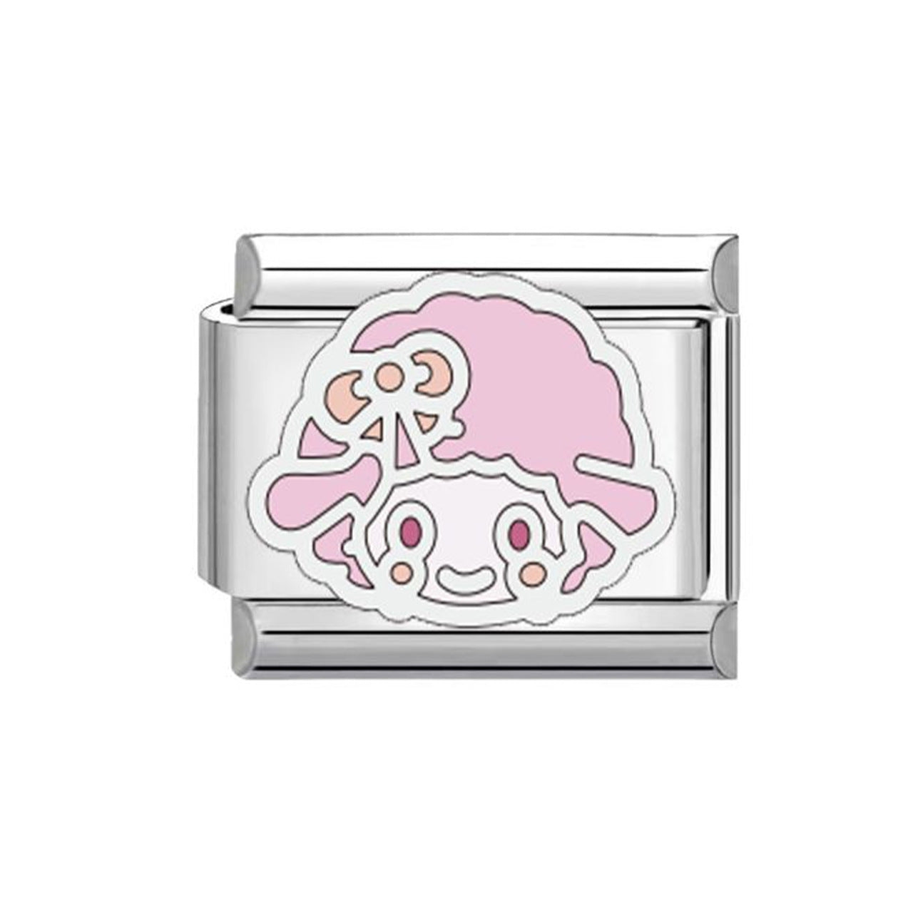 Wholesale  Italian Charm Bracelet 9mm DIY cartoon dripping Creative Stainless Steel Composable Bracelet