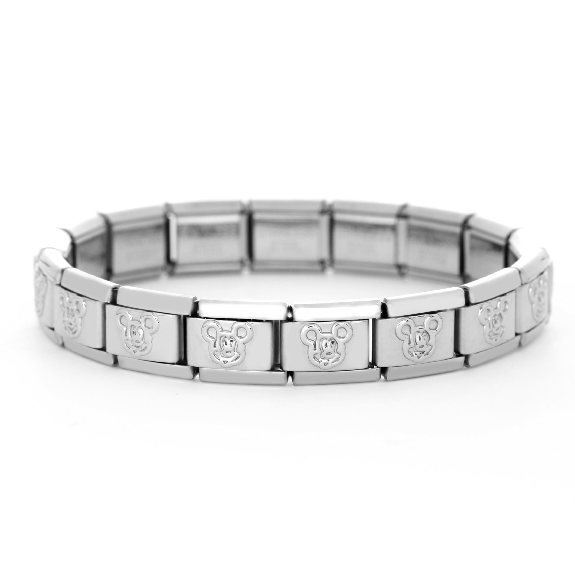 Wholesale Italian Charm Bracelet 9mm DIY Spliced Removable Stainless Steel Cute Animal Composable Bracelet ACC-BT-XY024