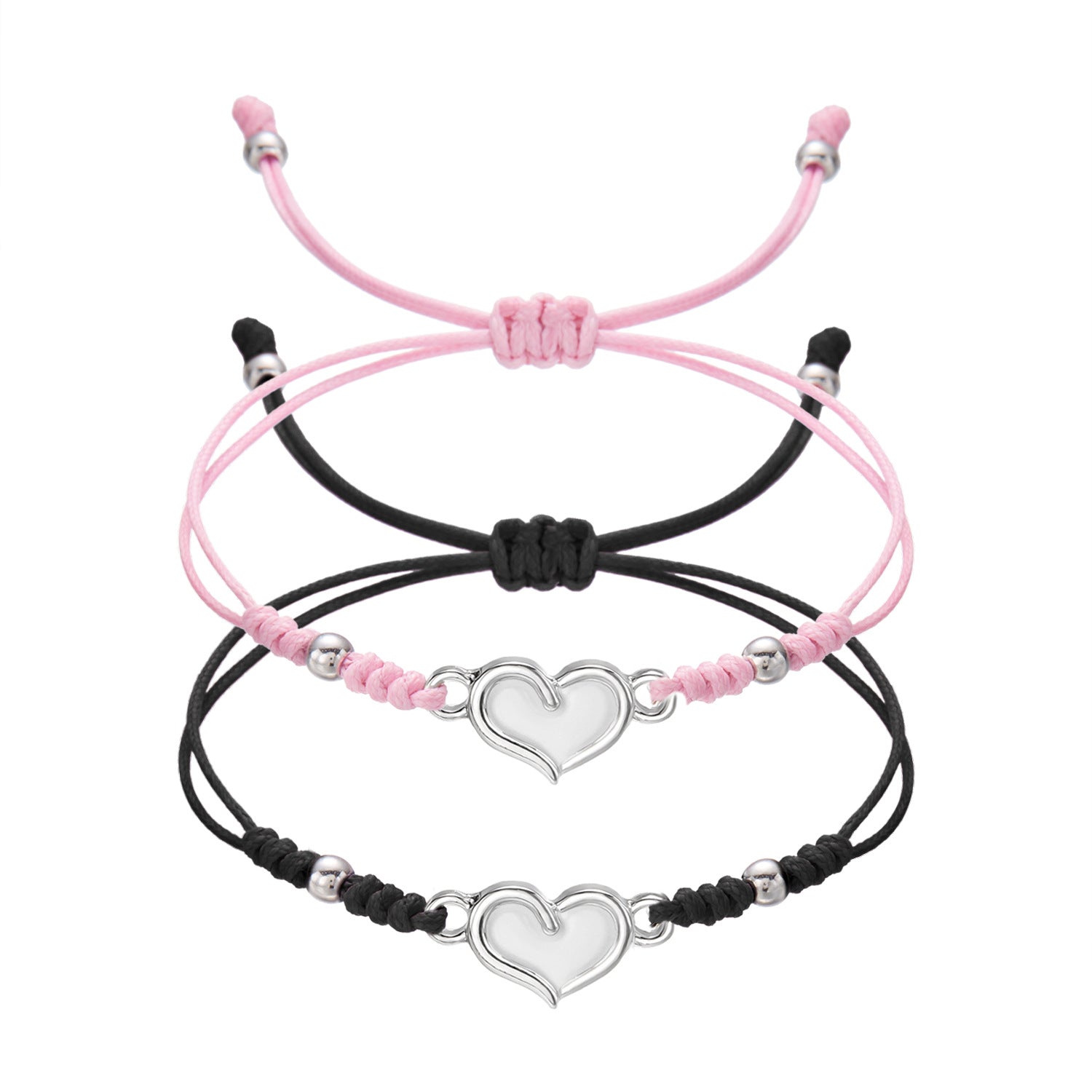 Wholesale Luminous Heart-shaped Love Couple Bracelet