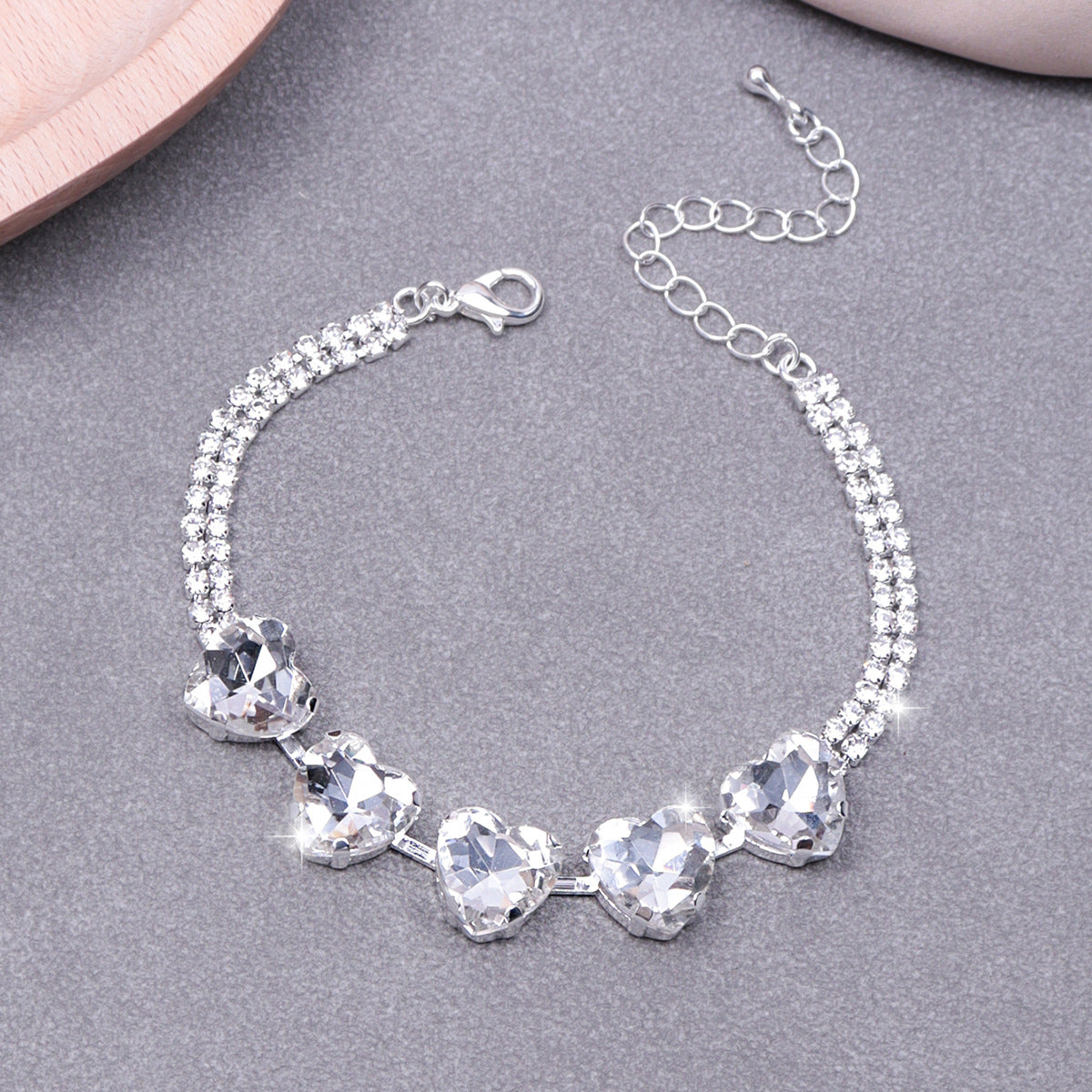 Wholesale  rhinestone stretch bracelet