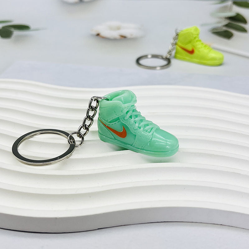 Wholesale three-dimensional  sneaker bag keychains