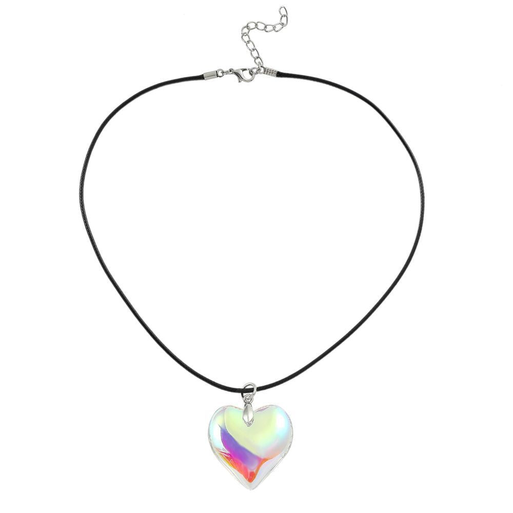 Wholesale double layer simple bow love necklace