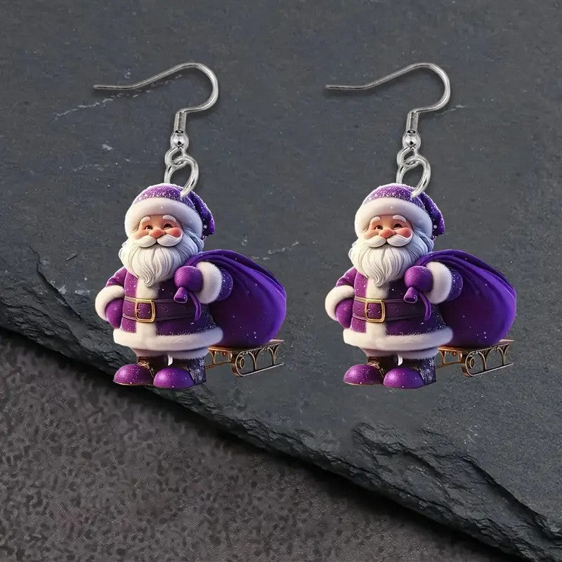 Wholesale Christmas  Acrylic Earrings