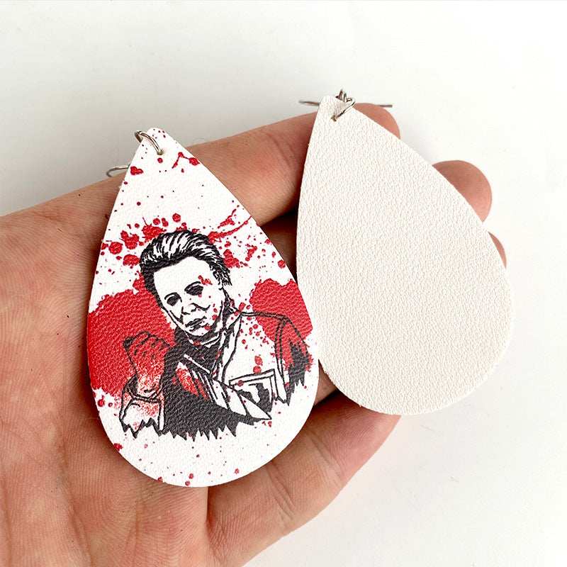 Wholesale  Earrings Blood Exaggerated Halloween Earrings