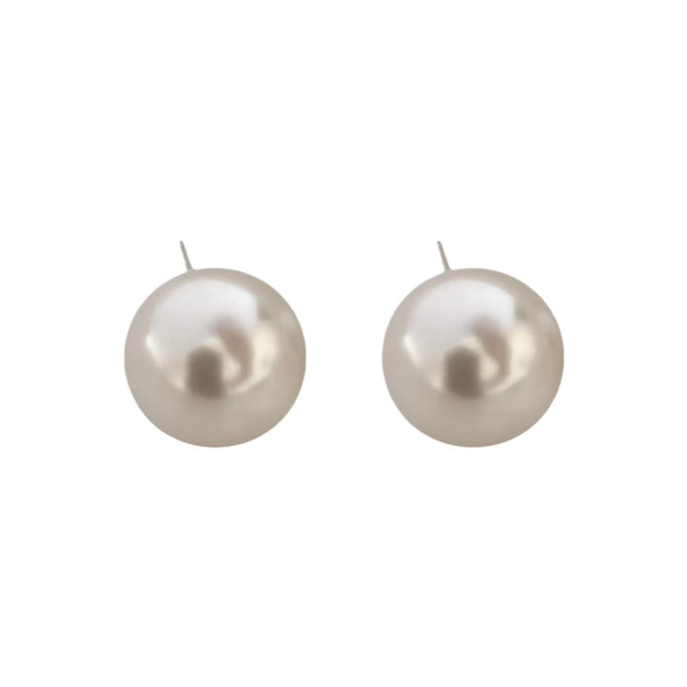 Wholesale 925 Silver Needle Pearl Earrings Ear Studs ACC-ES-Eryu002