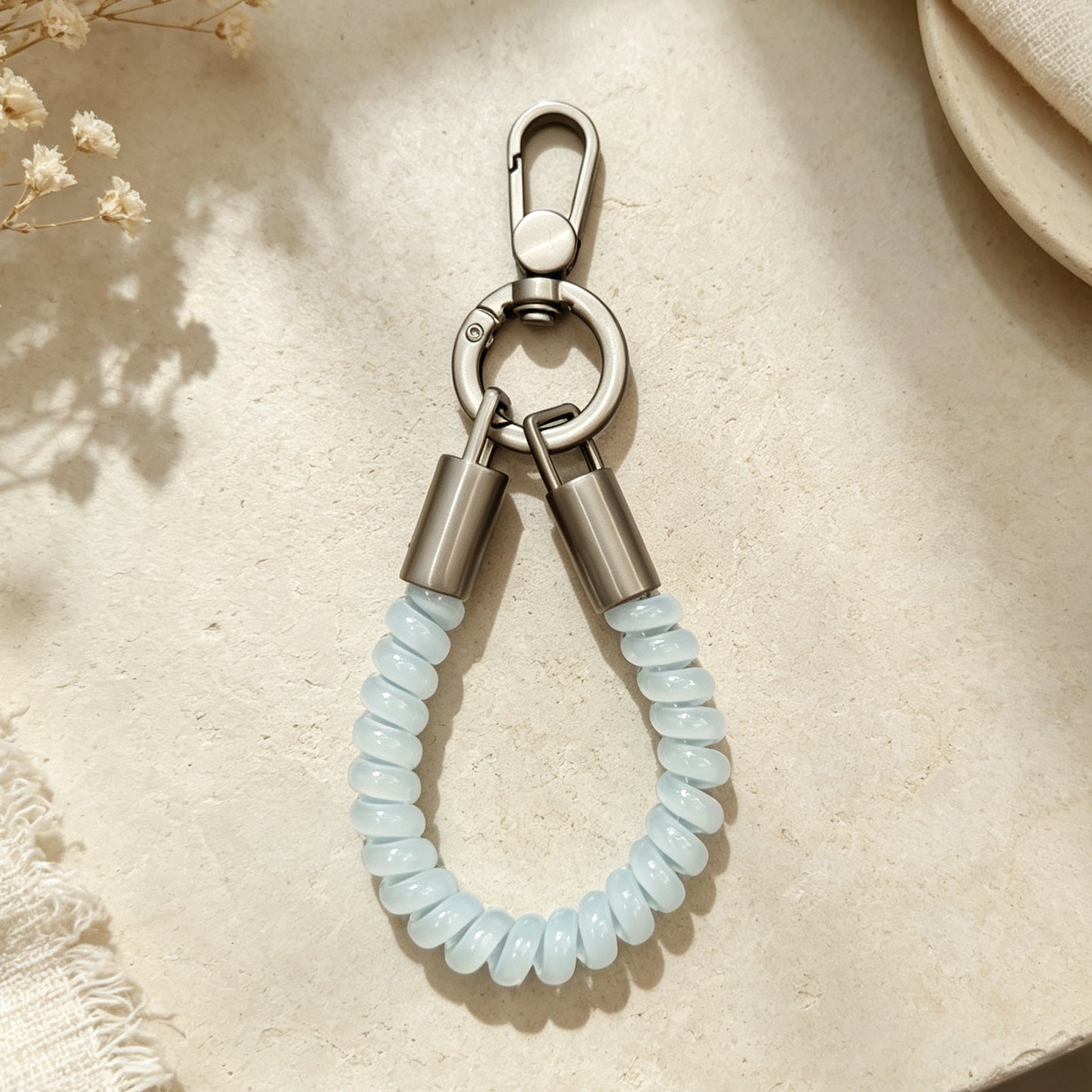 Wholesale Jelly Candy Spring Keychain Light Pink Plastic DIY Bag Charm For Craft Supply And Everyday Use