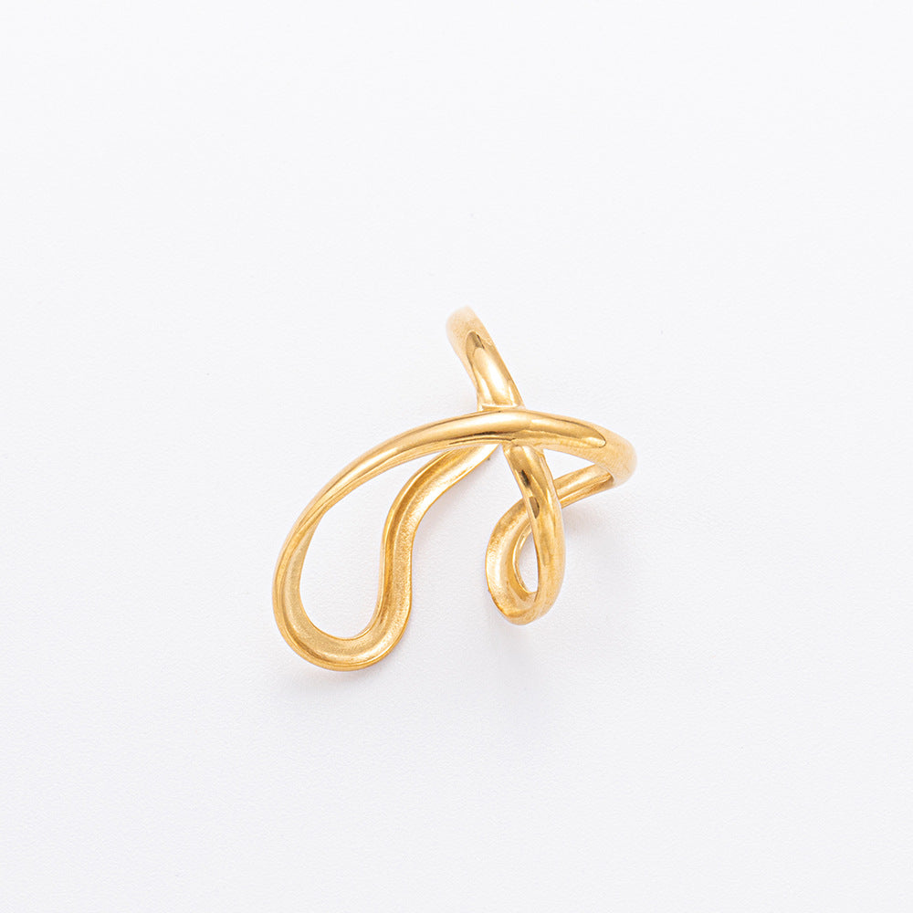 Wholesale Stainless Steel Electroplated 18K Gold Adjustable Rings ACC-RS-LLT009